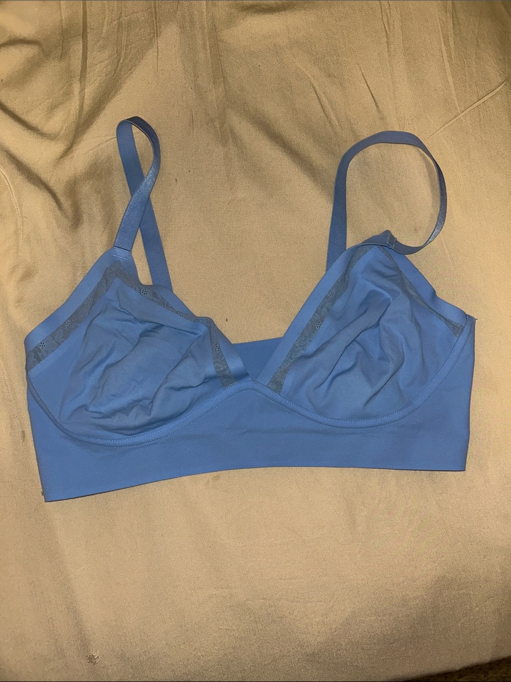 aerie Blue Wireless Underwire Bralette